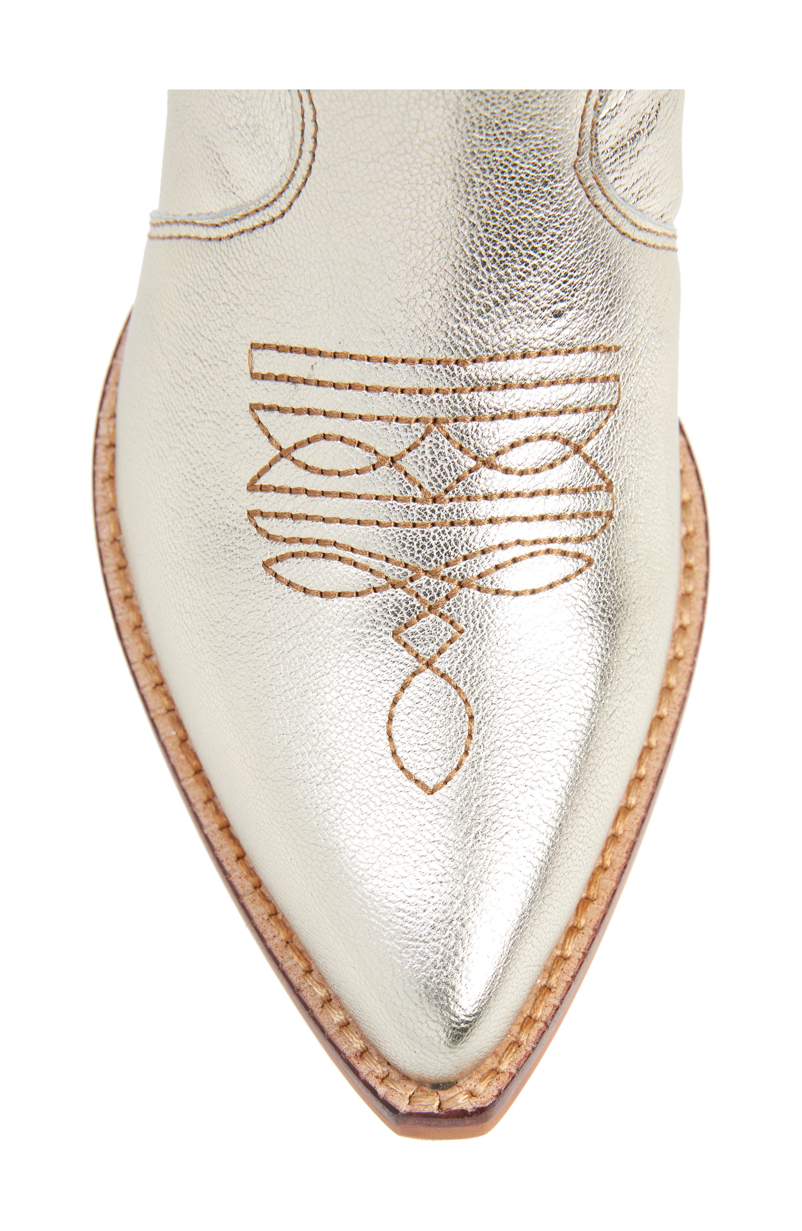 Laila Western Boot, Alternate, color, PLATINO