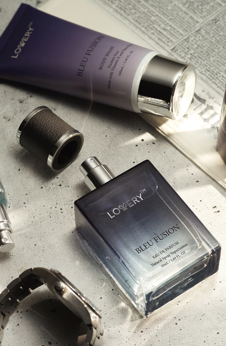 Lovery Bleu Fusion 5-Piece Bath & Body Care Gift Set, Alternate, color, Bleu Fusion