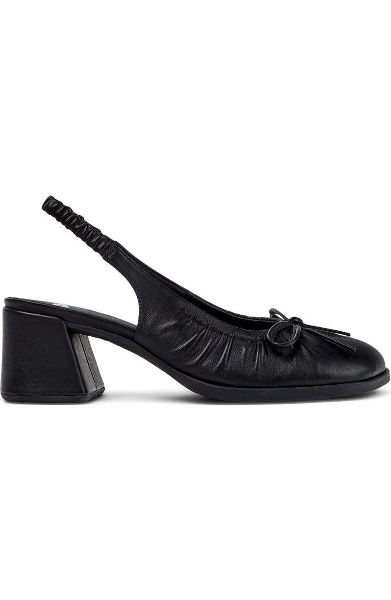 Camper Kora Slingback Pump, Alternate, color, Black