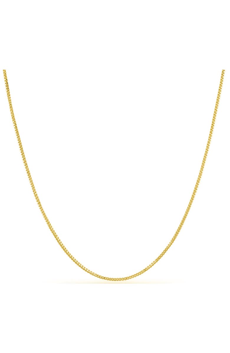 Donatello Gian Sterling Silver Gold Plated Pendant Necklace, Main, color, 