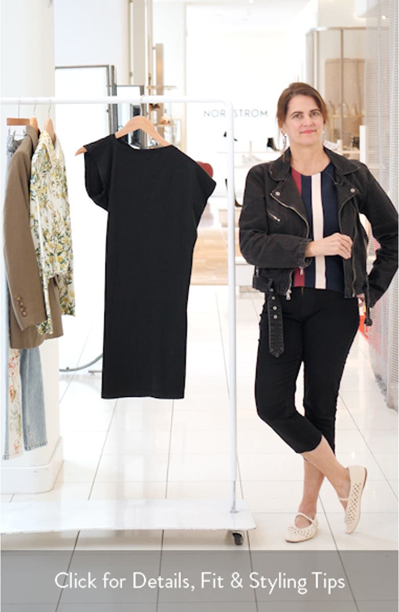 Beth Asymmetric Sheath Minidress, sales video thumbnail