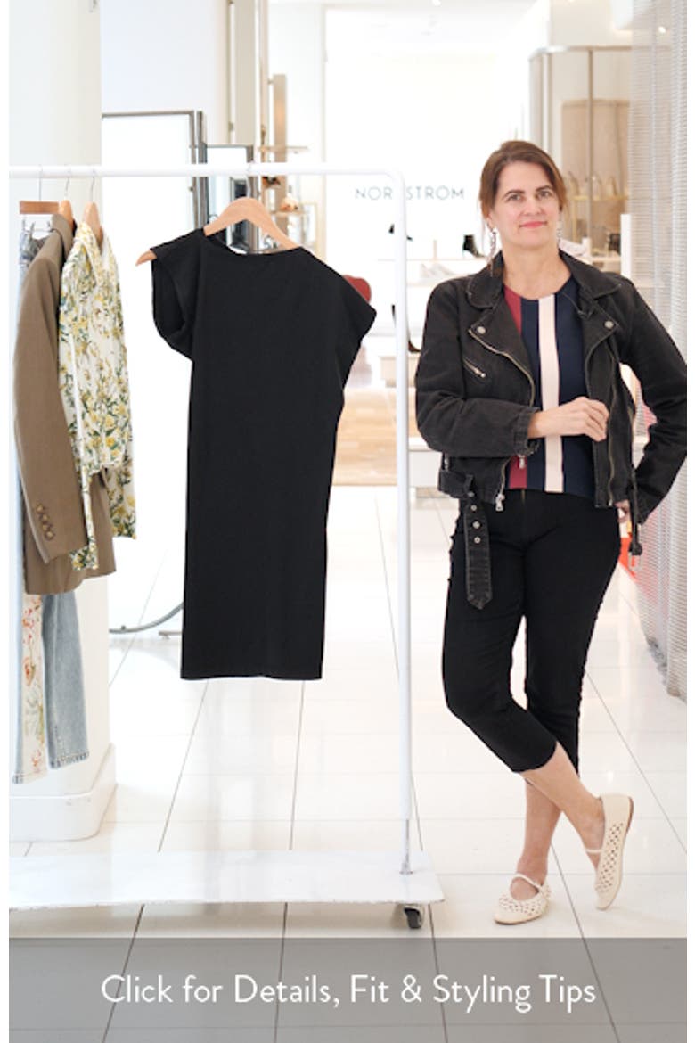 Beth Asymmetric Sheath Minidress video