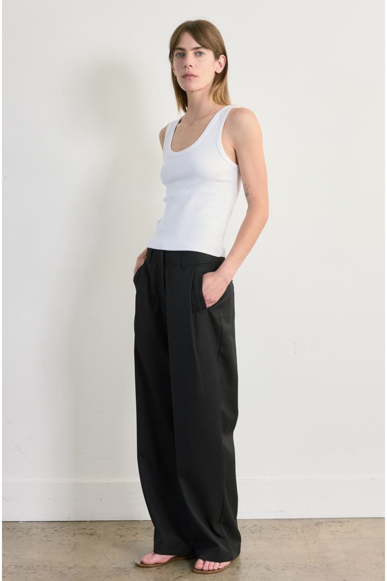 U Neck Tank, Main, color, White