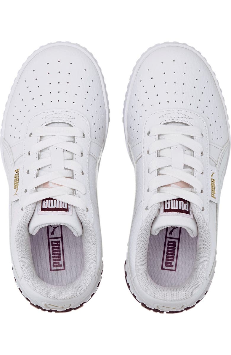 PUMA Cali Perforated Leather Sneaker, Alternate, color,