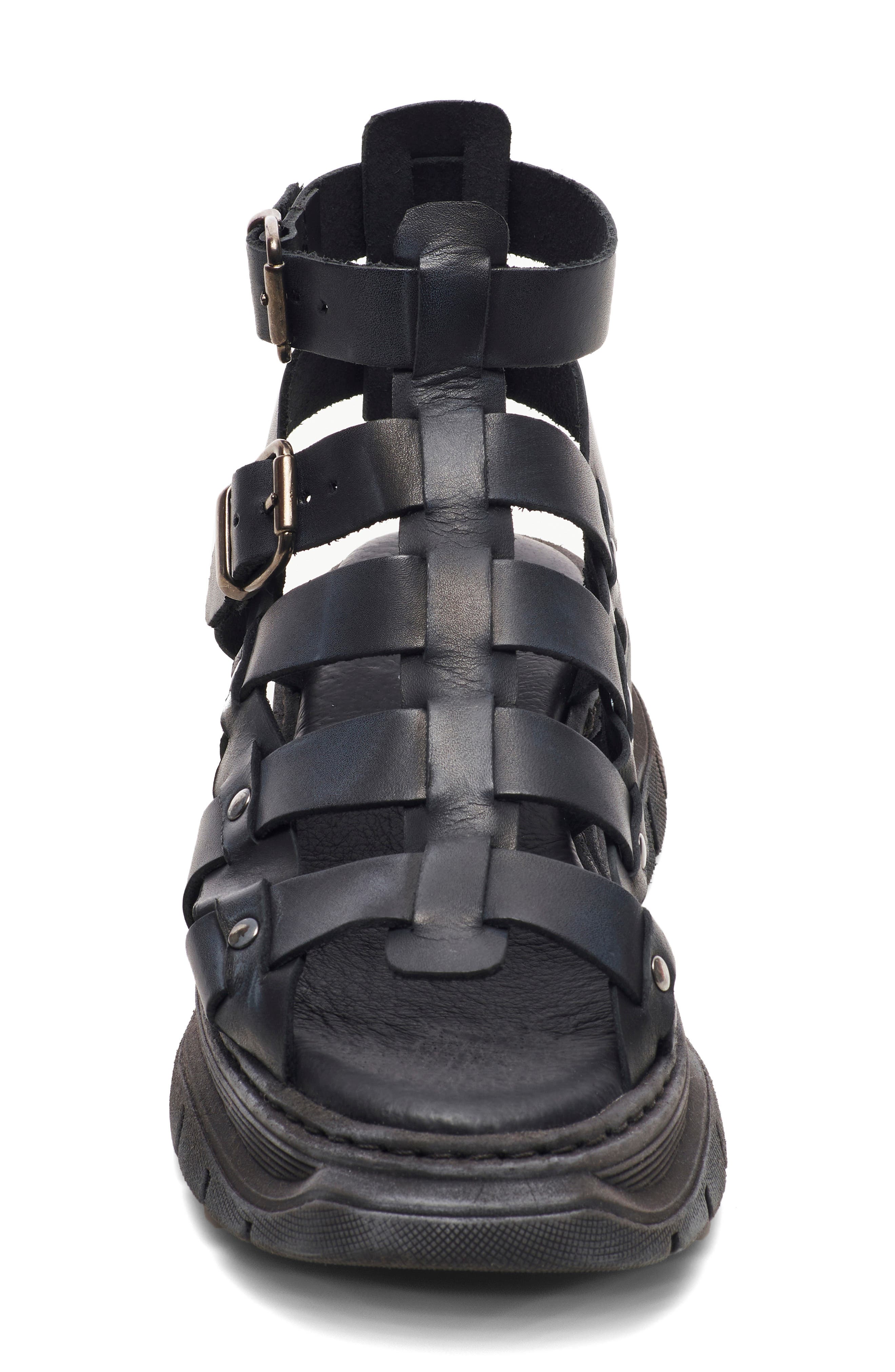 Free People Gia Fisherman Gladiator Sandal, Alternate, color, 