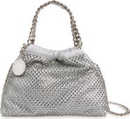 Stella McCartney Mini Falabella Crystal Mesh Shoulder Bag