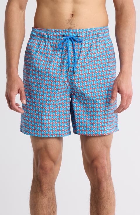 Cosmo Print Swim Trunks