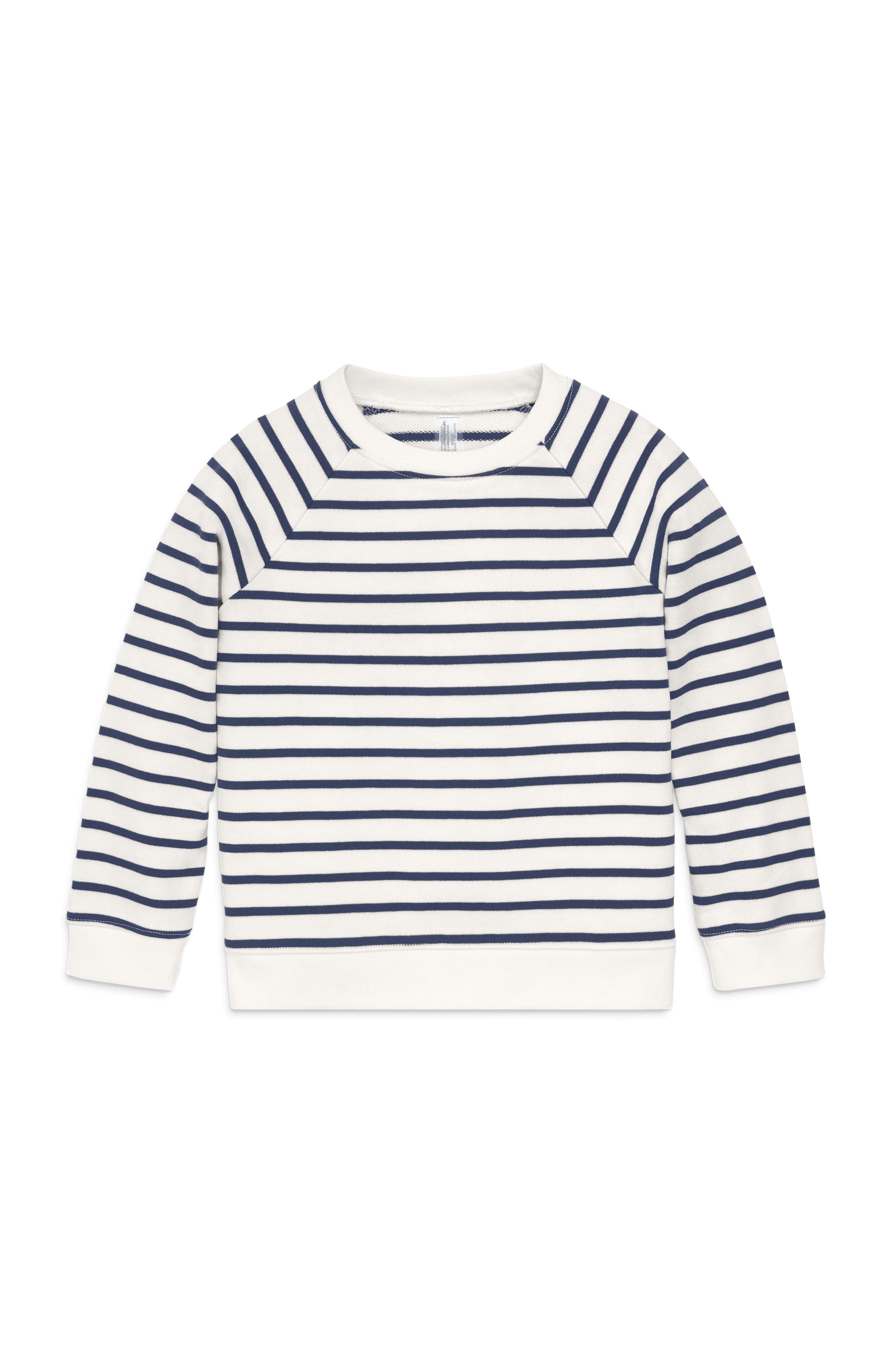 Sunwashed Navy Ivory Stripe