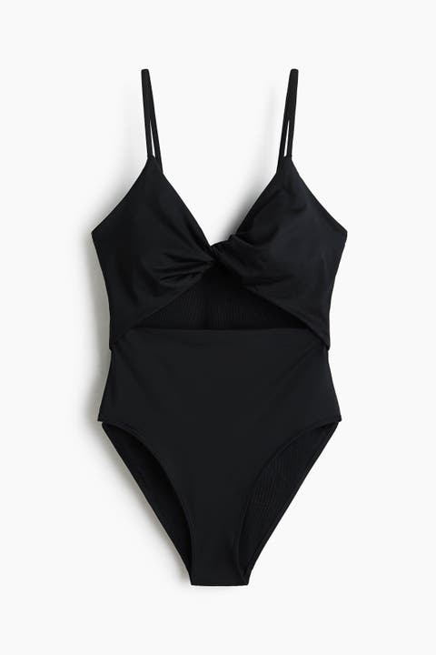 Padded-cup High Leg Swimsuit
