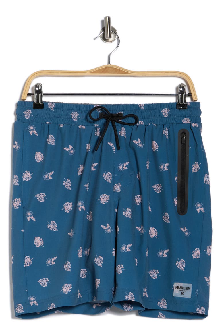 Futura Volley Swim Trunks, Alternate, color, GREY TEAL