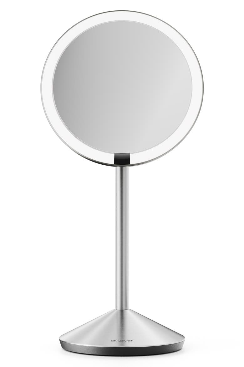 5x Sensor Travel Mirror, Main, color, BRUSHED STEEL