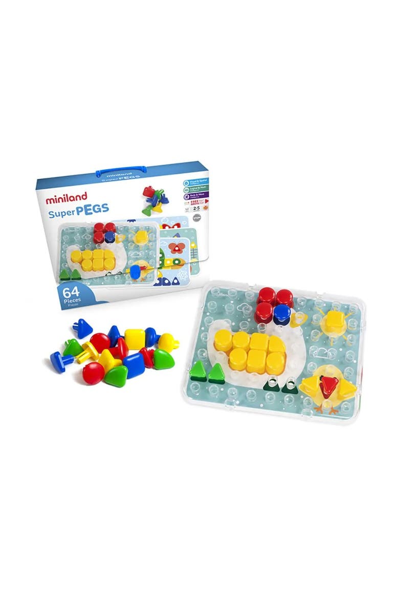 Superpegs, Main, color, Blue-Green Multi