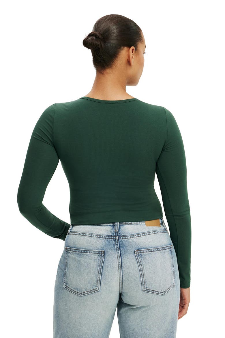 Women's Everyday Smooth Long Sleeve, Alternate, color, Treetop Green