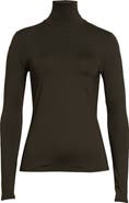 ST. JOHN Nuda Jersey Turtleneck Top