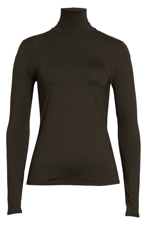 St John St. John Collection Nuda Jersey Turtleneck Top