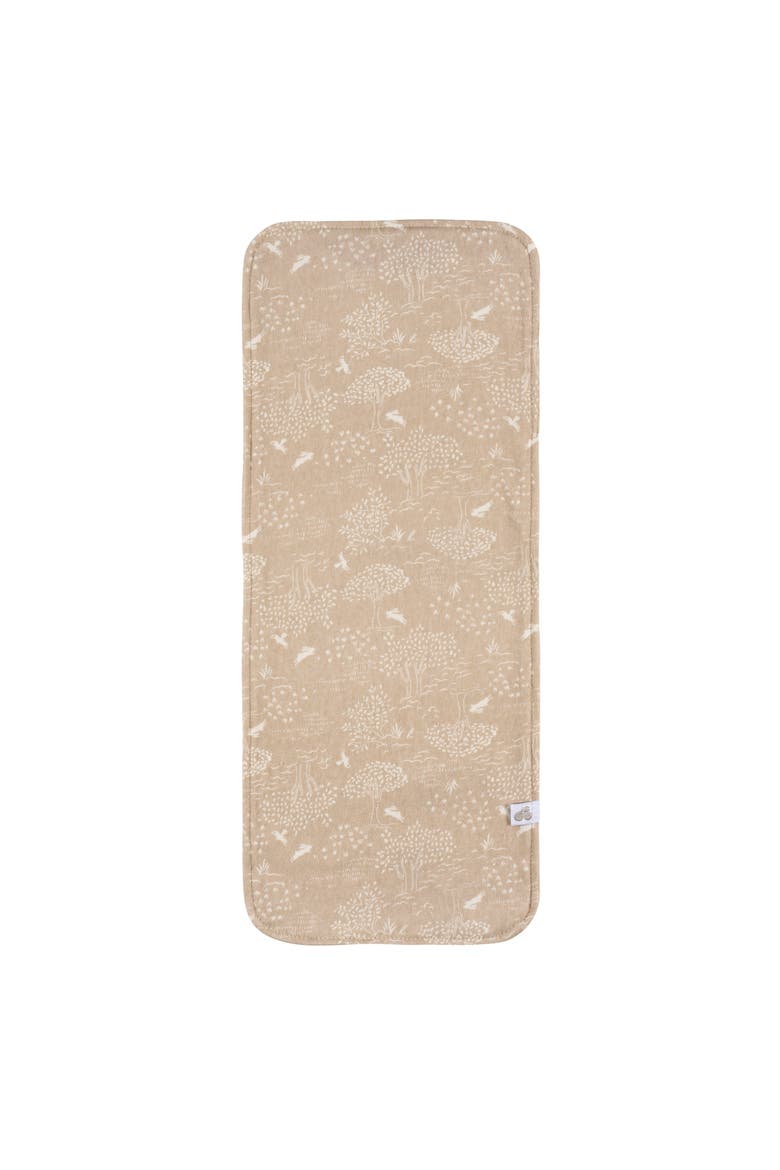 Tan Burp Cloths Set, One Size, Alternate, color, Nature Tan