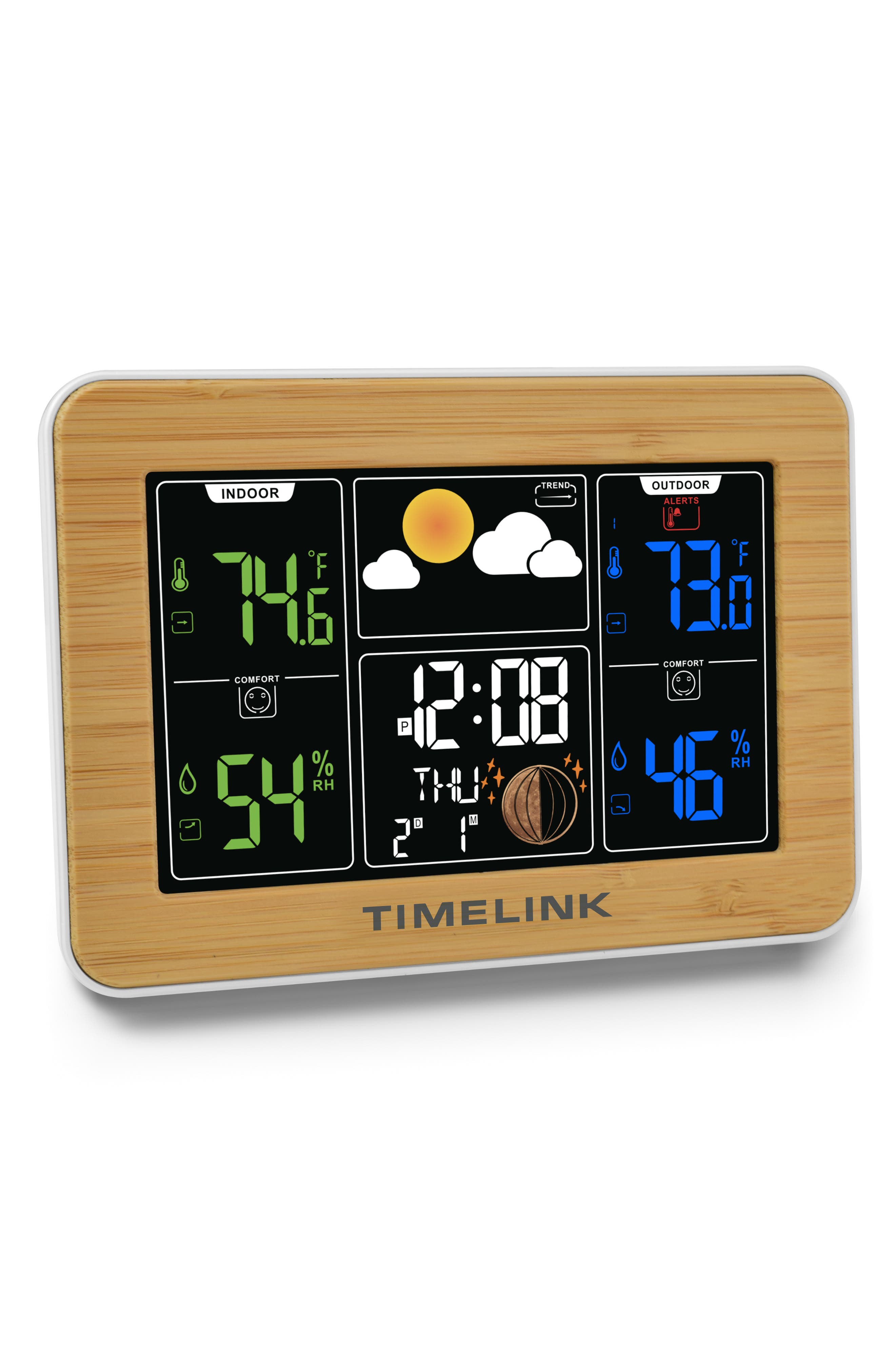 Timelink TL10001 Weather Station Clock | Nordstromrack