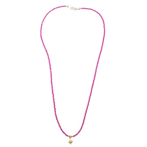 Ruby Star Necklace
