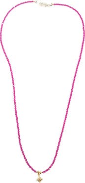 MADISON BEVERLY HILLS Ruby Star Necklace