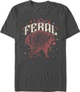 Lost Gods Men's Feral Jimothy the Raccoon Short Sleeve T-Shirt