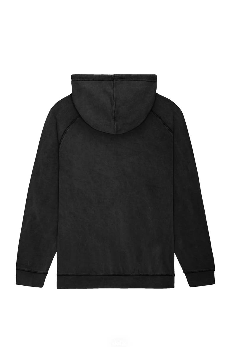 Mens Ghost Washed Hoodie, Alternate, color, Black