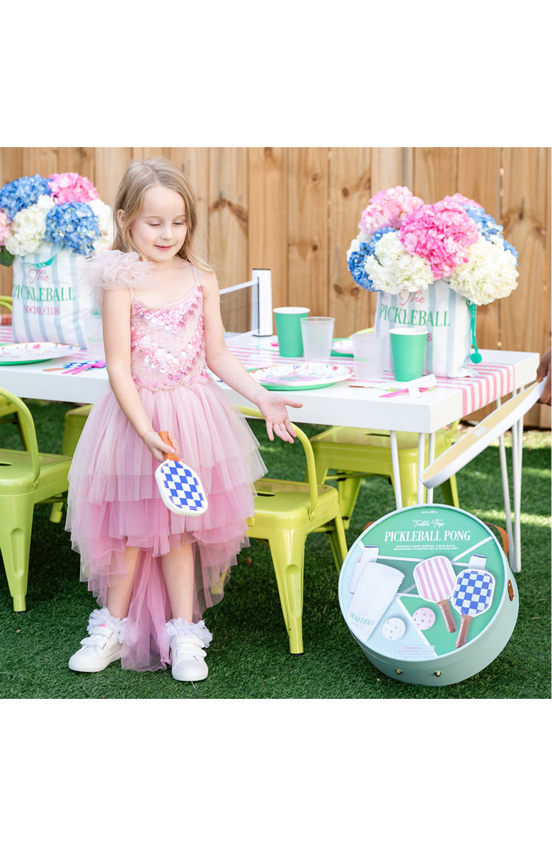 Jollity & Co Pickleball Social Club Table Pong Large Game Set, Alternate, color, Assorted Pre-Pack