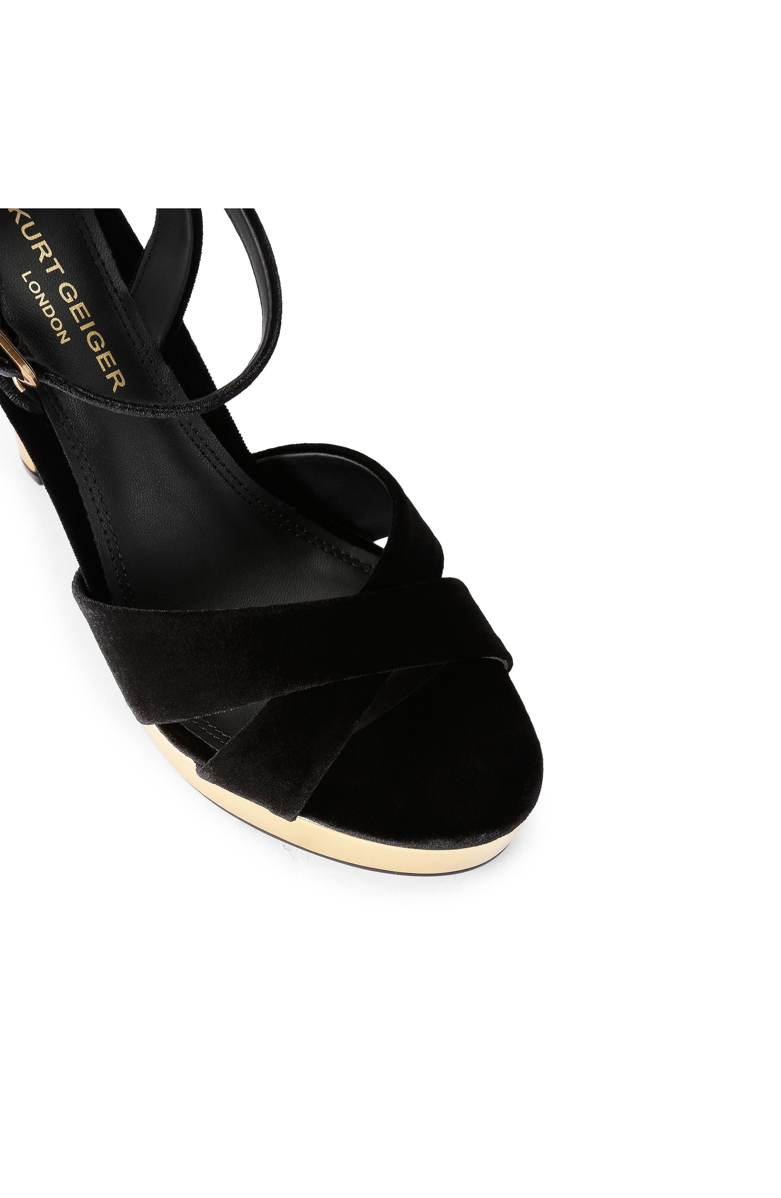 Sherbert Cross Sandal, Alternate, color, CHARCOAL