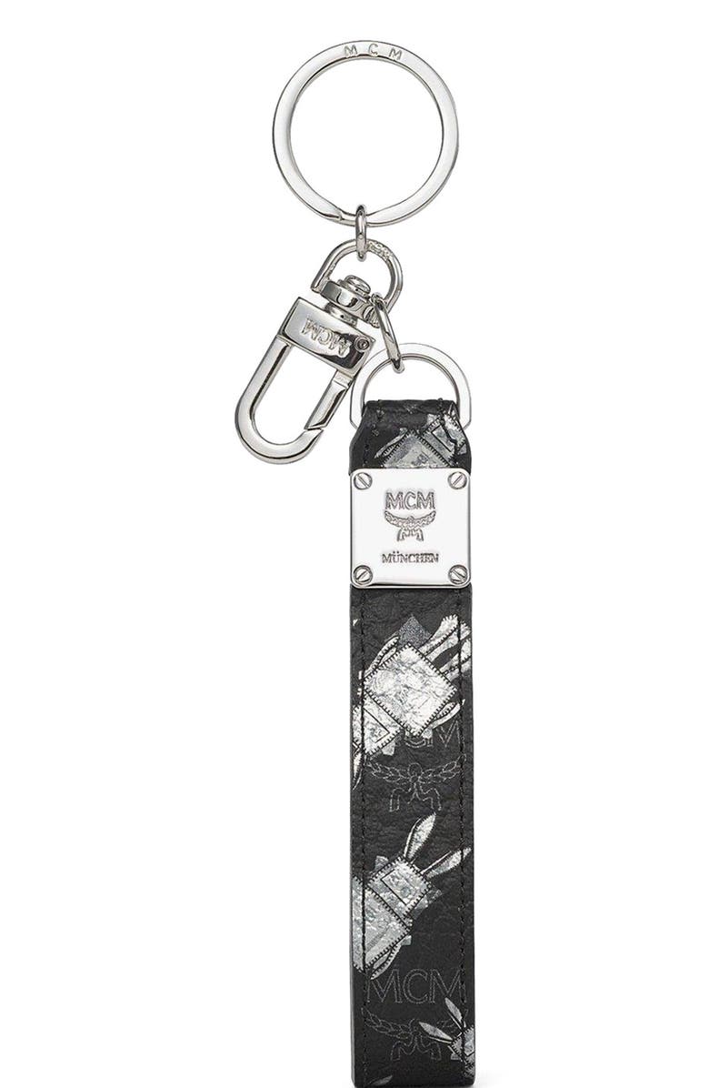 MCM Aren Key Holder in Rabot Visetos, Main, color, 