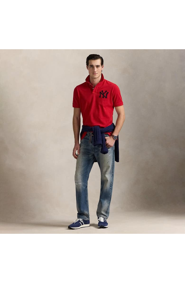 Polo Ralph Lauren Red Yankees  Polo Shirt, Alternate, color, 