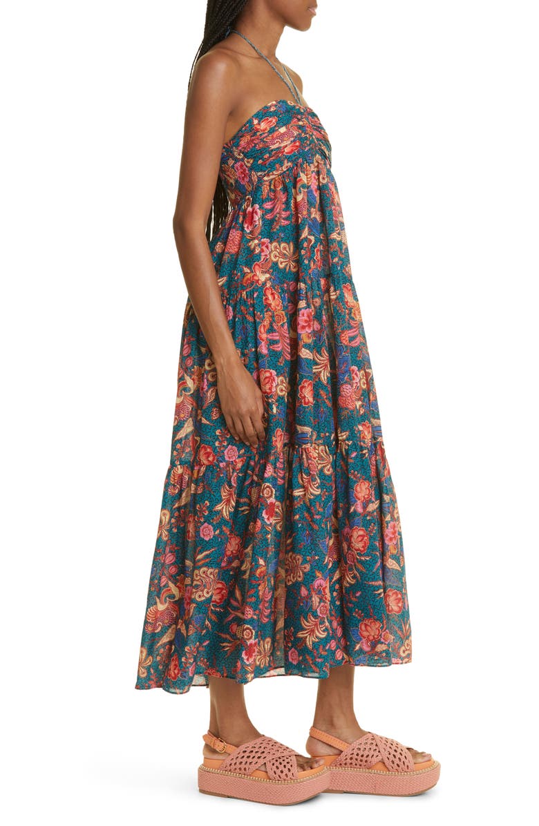 Ulla Johnson Siya Halter Cover-Up Dress, Alternate, color,