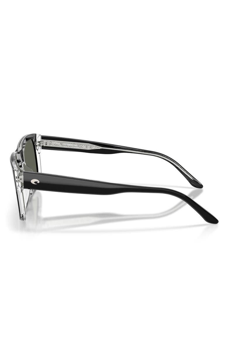 Costa Del Mar Shipwrecks 54mm Sunglasses, Alternate, color, Black / Gray 580G