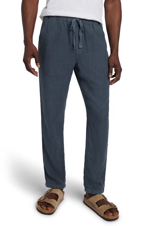 Linen Drawstring Pants