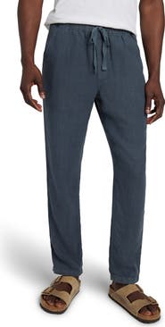 Faherty Linen Drawstring Pants