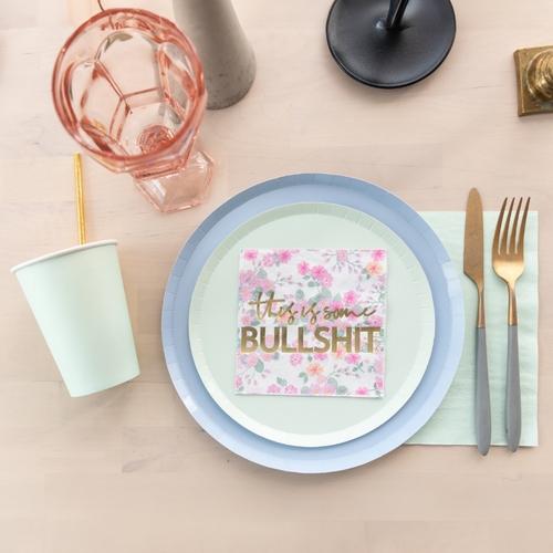 Jollity & Co Shade Collection Guest Napkins In Pistachio