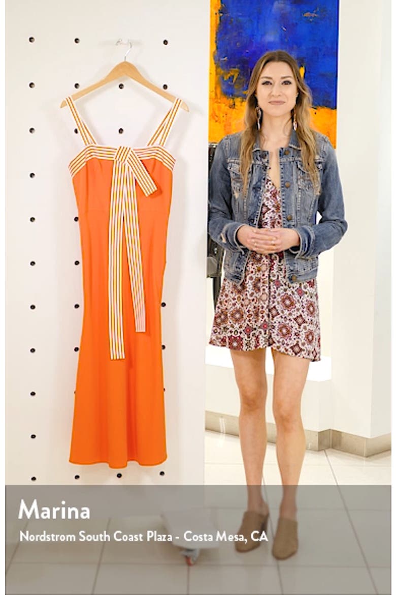 Tie Front Dress video