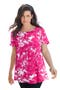  Deep Turquoise Tie Dye Floral