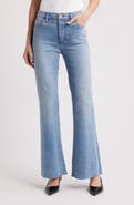 FRAME The Icon Raw Hem Flare Jeans
