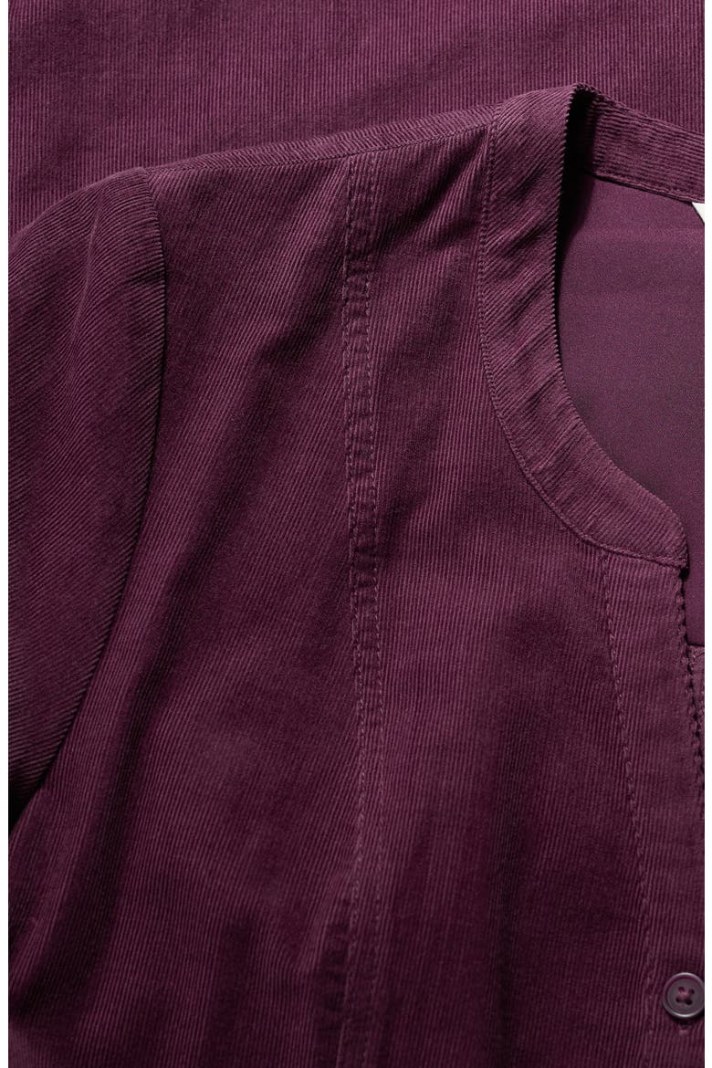 Wightwick Organic Cotton Denim Midi Dress, Alternate, color, DARK HELLEBORE