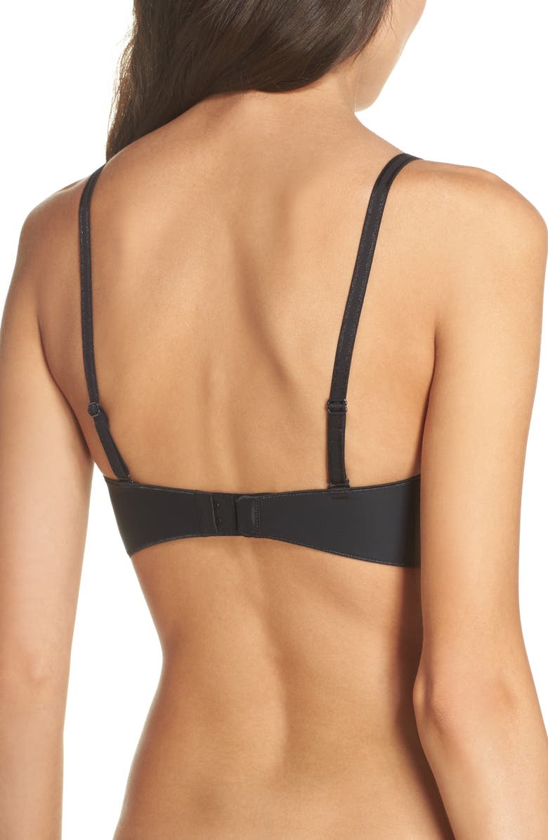 b.tempt'd by Wacoal b.wow'd Convertible Push-Up Bra, Alternate, color, Night/ Animal Accent