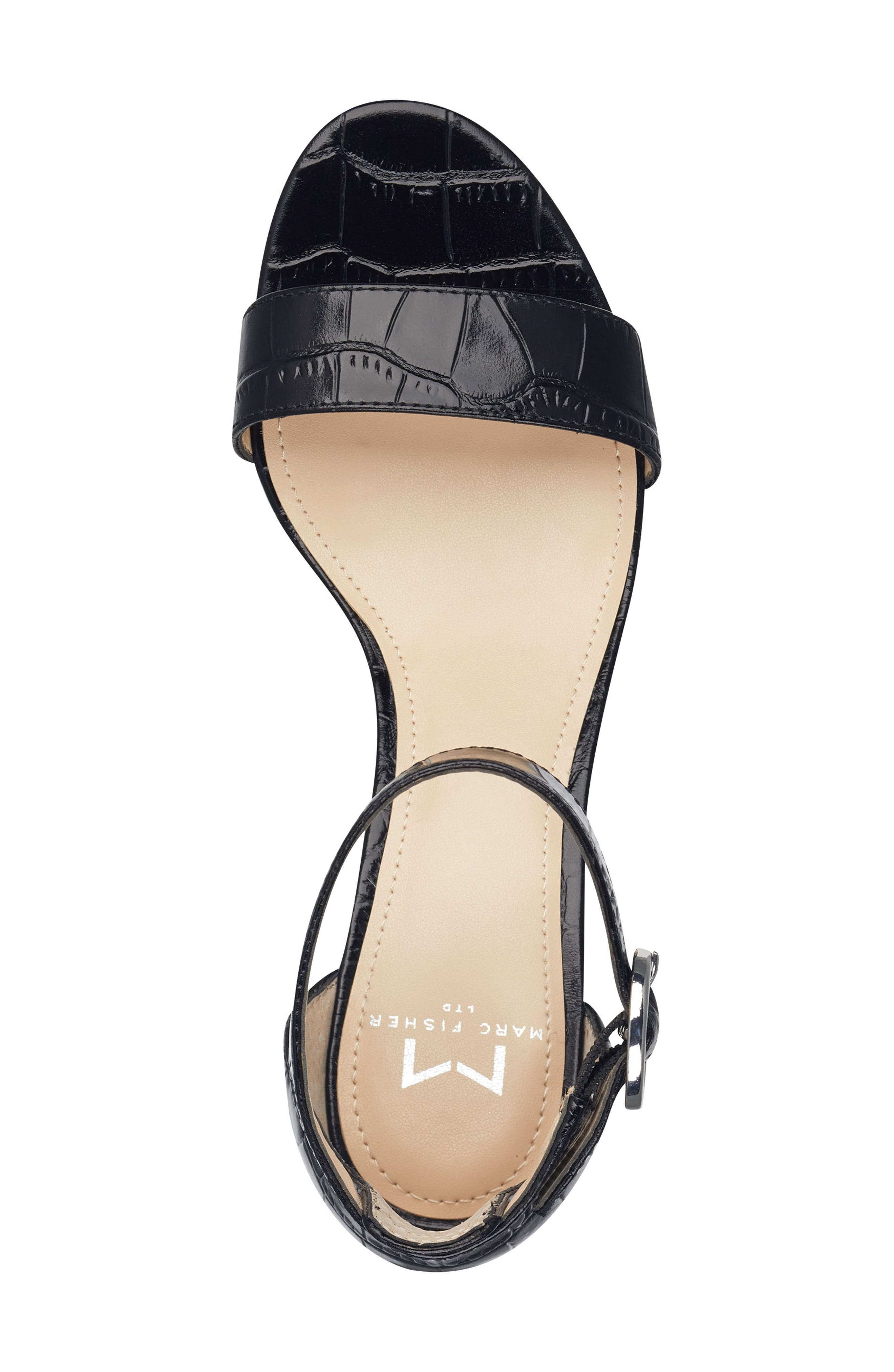 Marc Fisher LTD Karlee Ankle Strap Sandal, Alternate, color, 