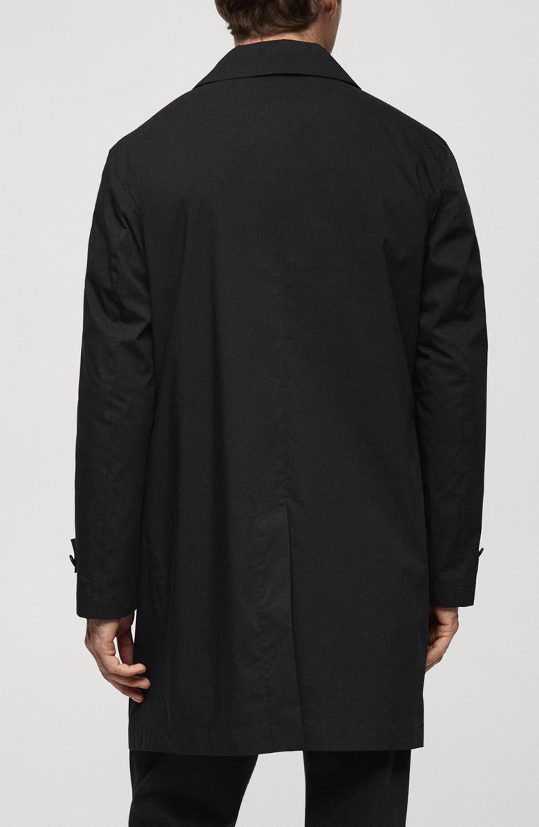 MANGO Classic Water Repellent Trench Coat, Alternate, color,