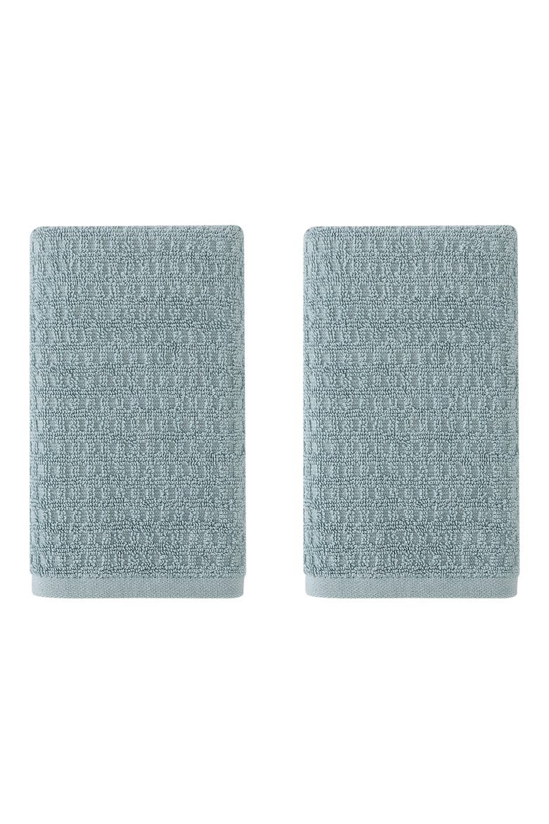 Northern Pacific Set of 2 Hand Towels, Main, color, LIGHT PASTEL BLUE