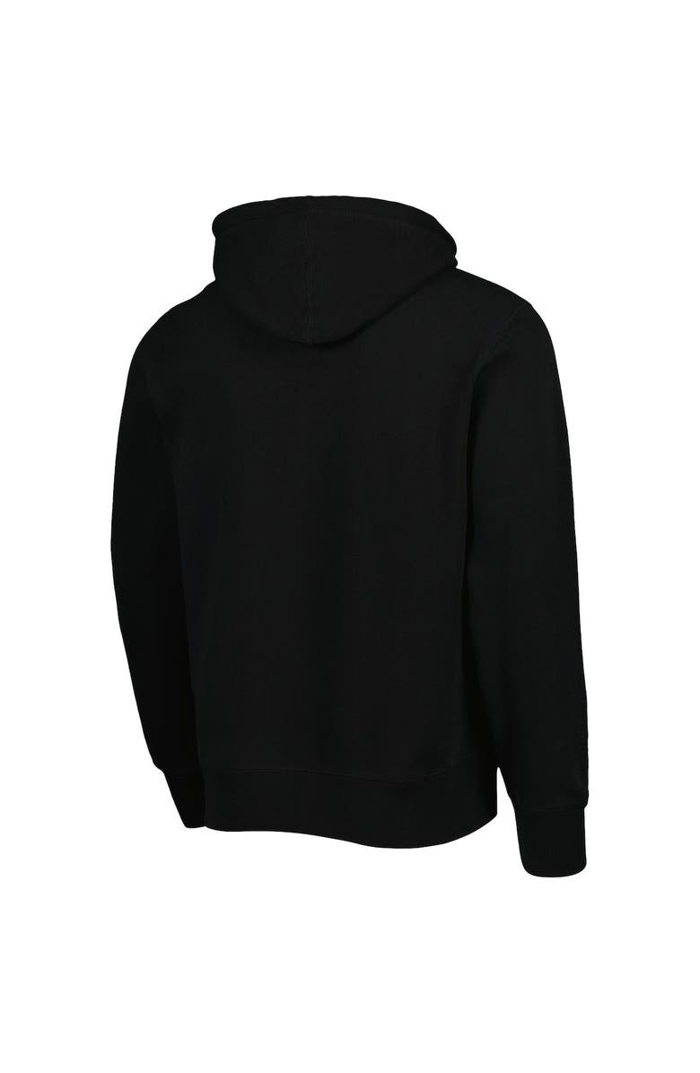 '47 Men's '47 Black Brooklyn Nets 10th Anniversary Headline Pullover Hoodie, Alternate, color, Black