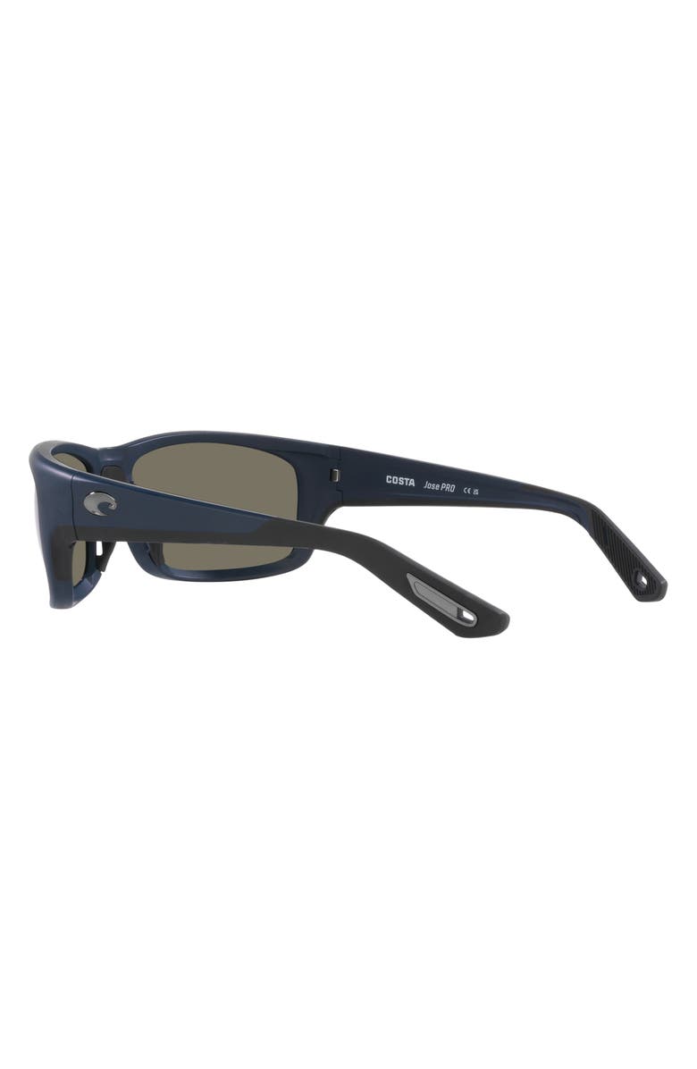 Costa Del Mar Jose Pro 62mm Polarized Oversize Rectangular Sunglasses, Alternate, color, 