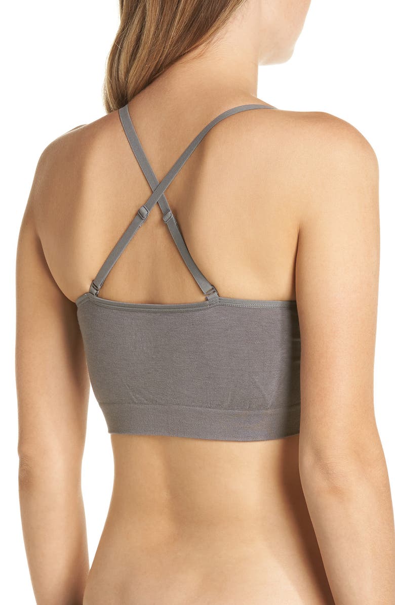 Yummie Convertible Scoop Neck Bralette, Alternate, color,