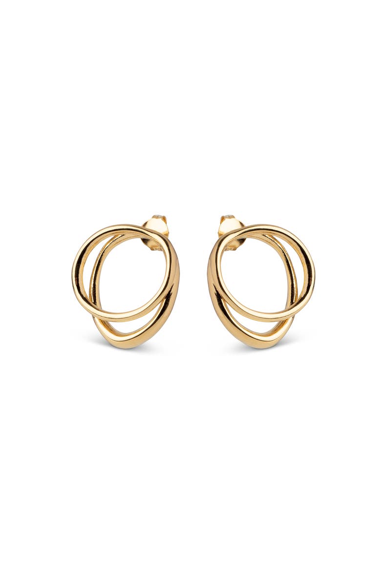 Bellu Studs, Main, color, Gold