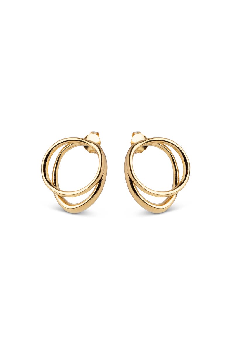 ENAMEL Copenhagen Bellu Studs, Main, color, Gold