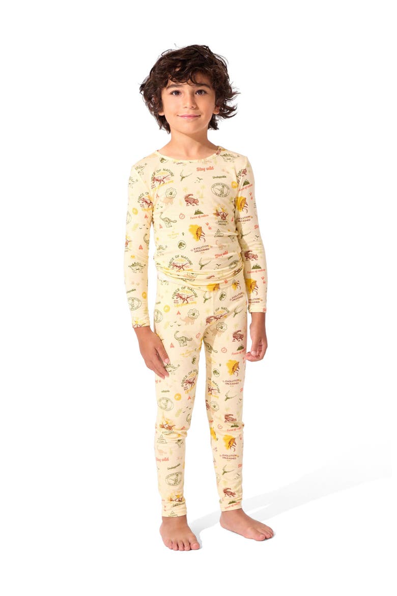 Kids' Jurassic Park Origins Set of 2 Piece Pajamas, Alternate, color, Jurassic Park: Origins