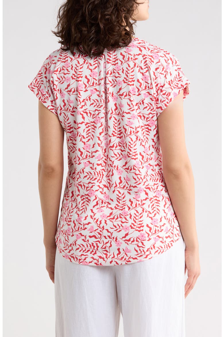 Print Butter Top, Alternate, color, CAYENNE RED