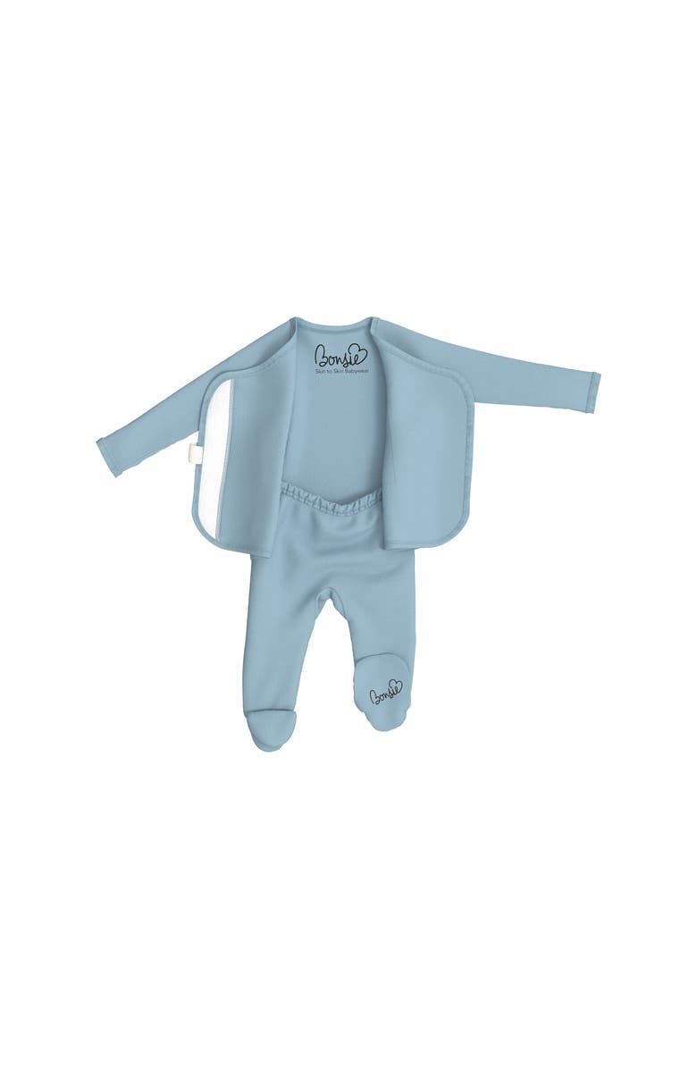 Bonsie Baby Skin to Skin Girl or Boy, Footie, Alternate, color, Midnight